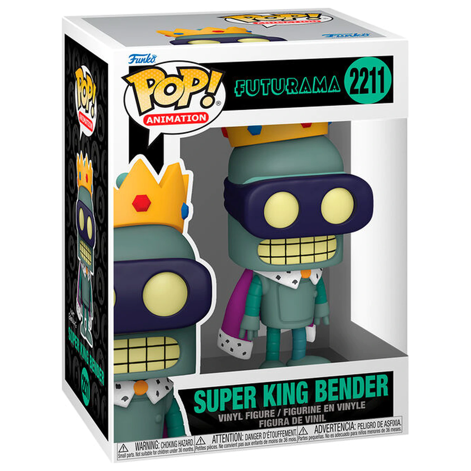 Funko POP figurka Futurama Super King Bender fotografii produktu