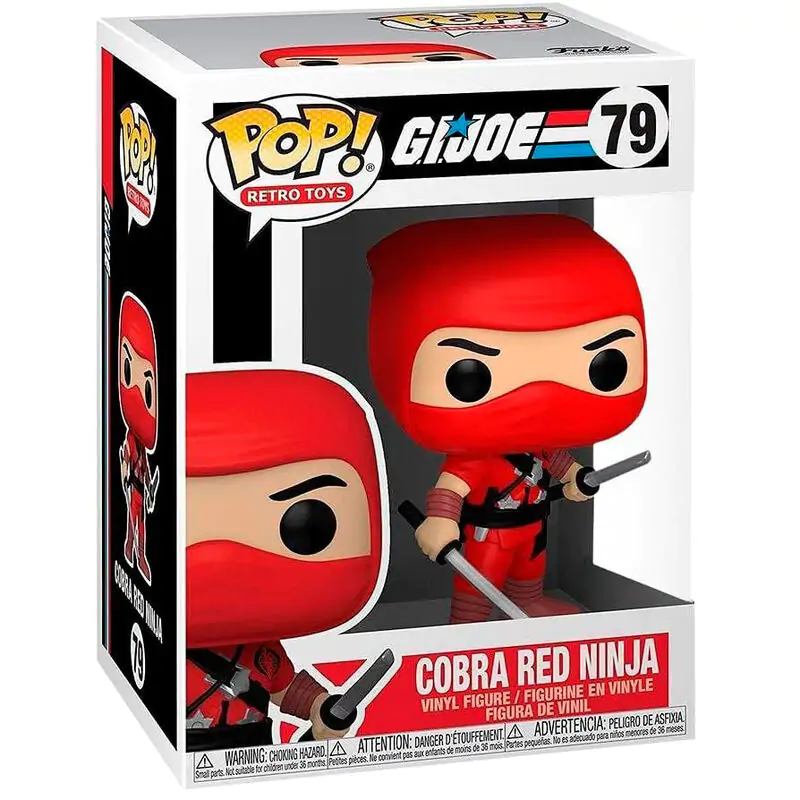 POP figurka G.I. Joe Cobra Red Ninja Exclusive fotografii produktu