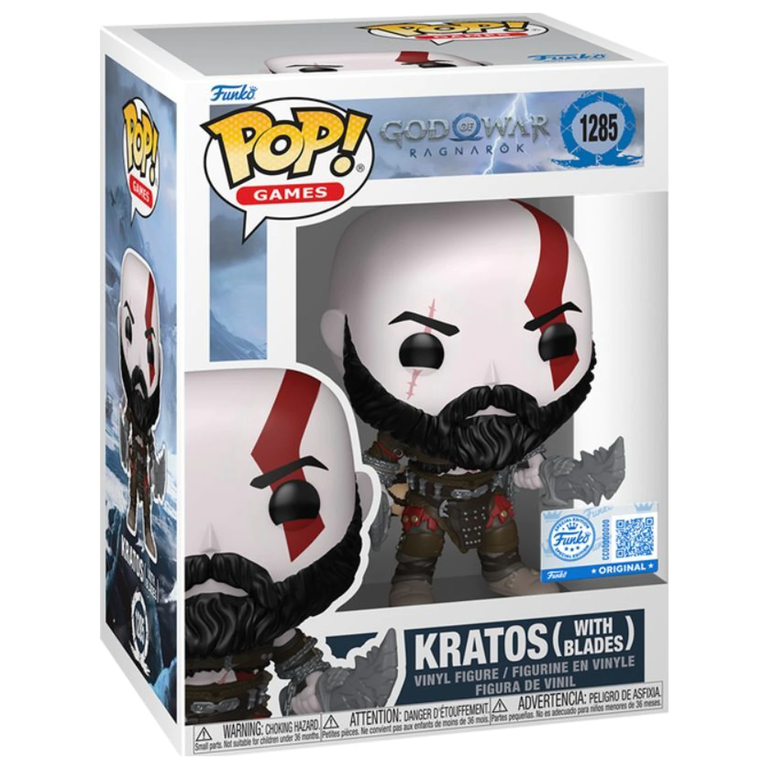 Funko POP figurka Games God of War Kratos with Blades Exclusive fotografii produktu