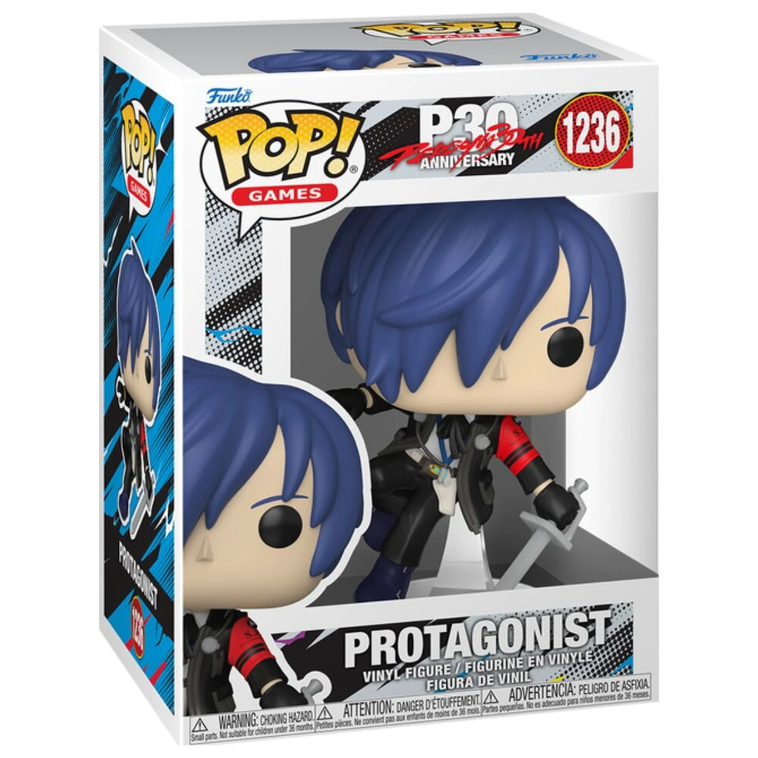 Funko POP figurka Games Persona 3 Male Protagonist Makoto fotografii produktu