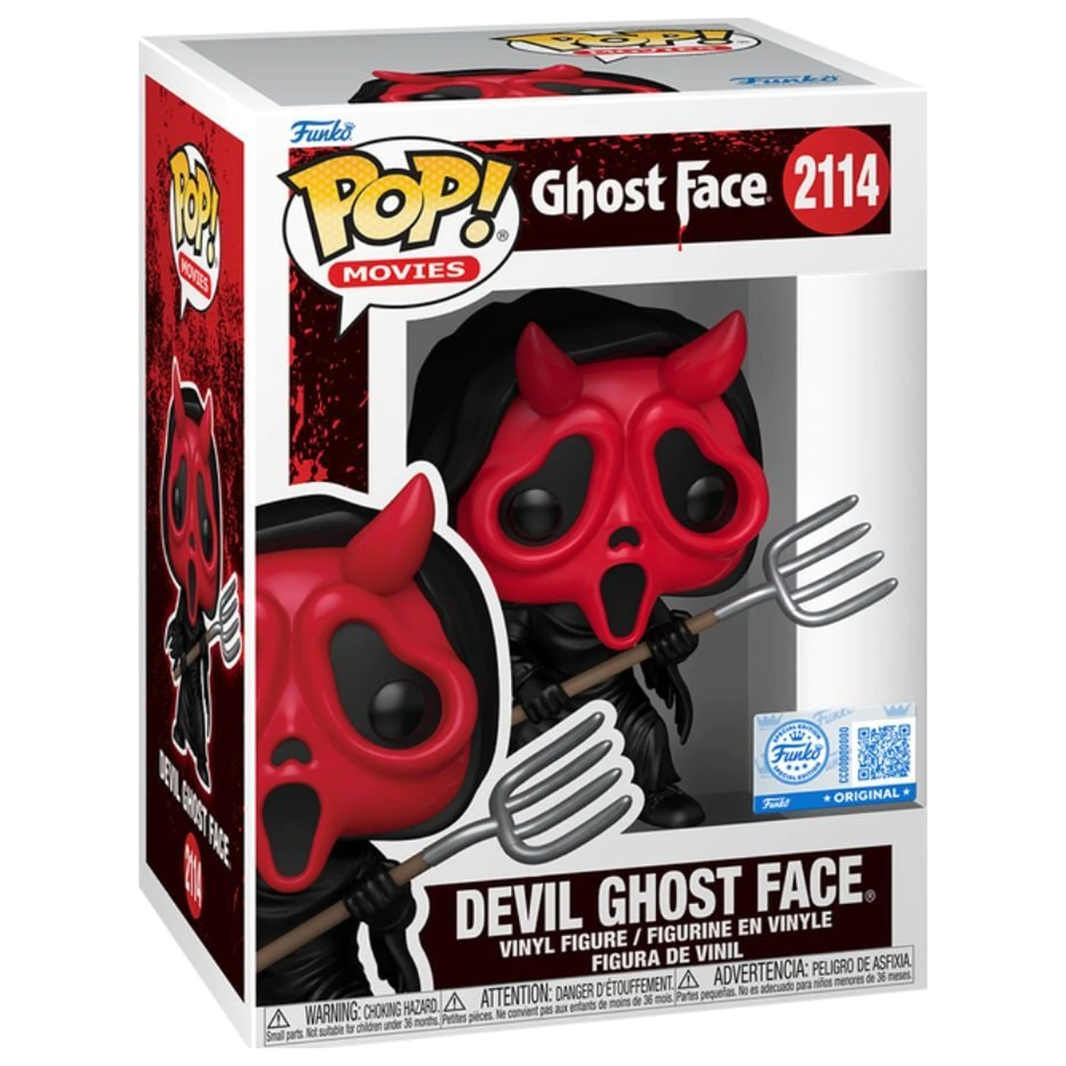 Funko POP! figurka Ghost Face Devil Ghost Face Exclusive fotografii produktu