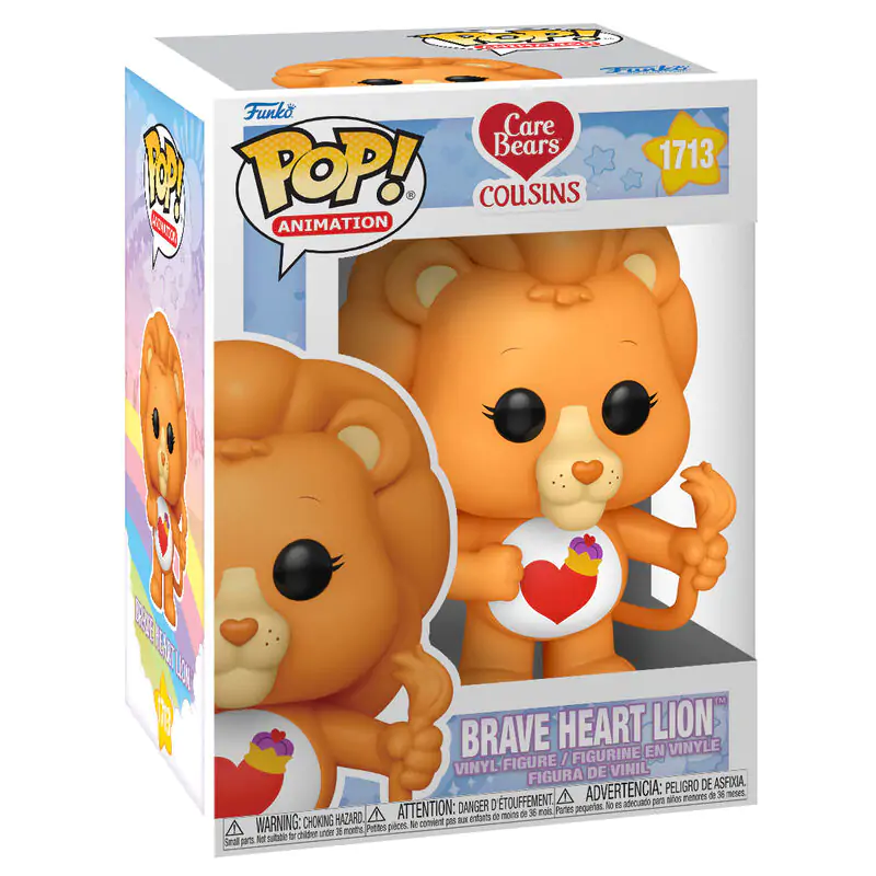 Funko POP figurka Care Bears Cousins Brave Heart Lion fotografii produktu
