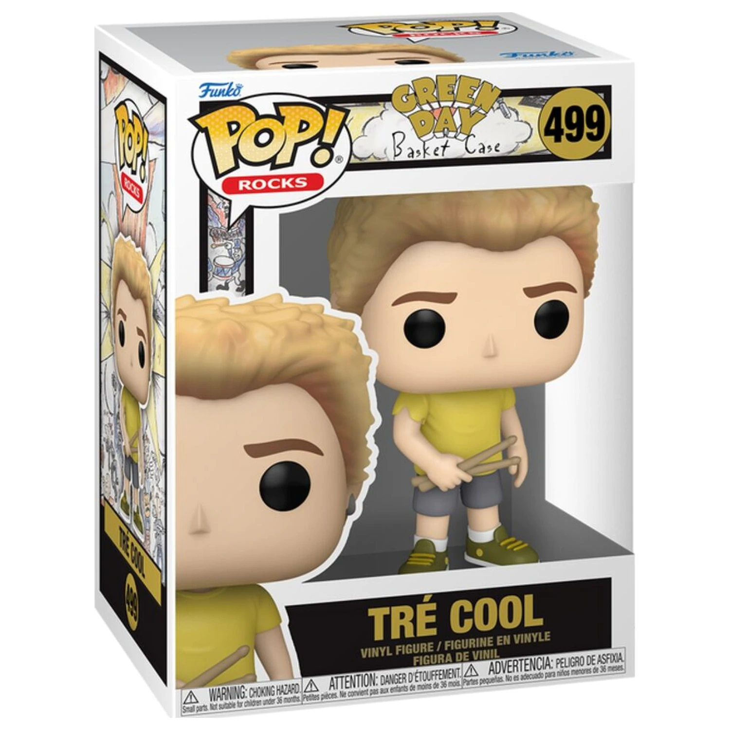 Funko POP figurka Green Day Tre Cool Basket Case fotografii produktu
