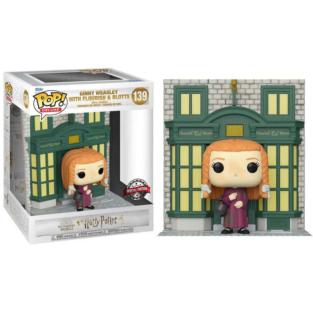 POP figurka Harry Potter Příčná ulice Ginny Weasleyová Krásy a Knihy exkluzivně fotografii produktu