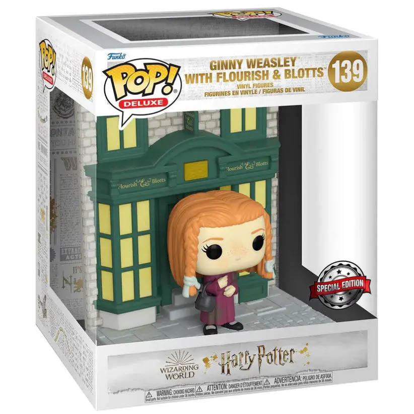 POP figurka Harry Potter Příčná ulice Ginny Weasleyová Krásy a Knihy exkluzivně fotografii produktu