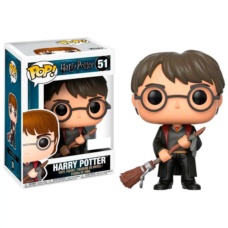 POP figurka Harry Potter Harry s Firebolt & Feather Exclusive fotografii produktu