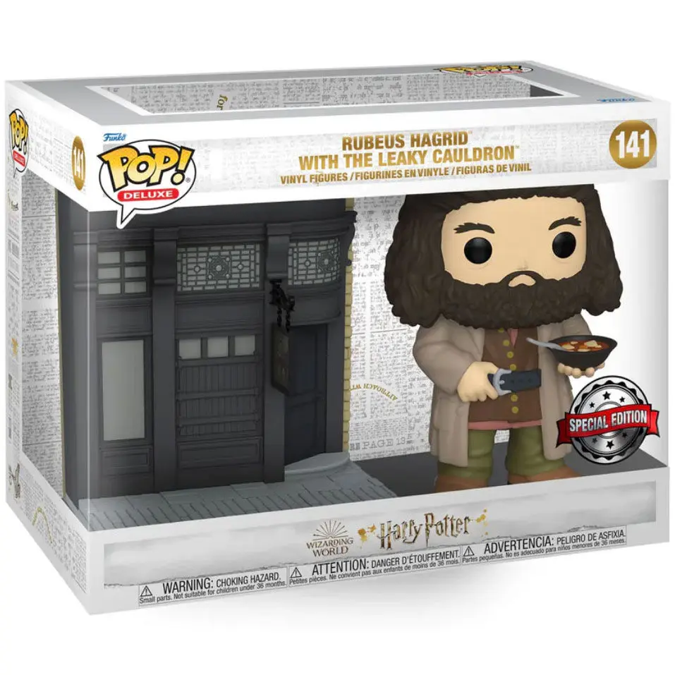 POP figurka Harry Potter Příčná ulice Rubeus Hagrid Děravý kotel Exkluzivní fotografii produktu