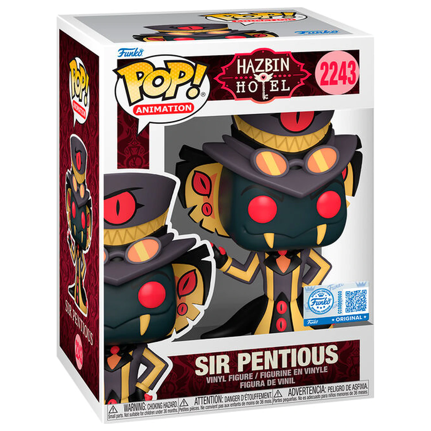 Funko POP figurka Hazbin Hotel Sir Pentious Exclusive fotografii produktu