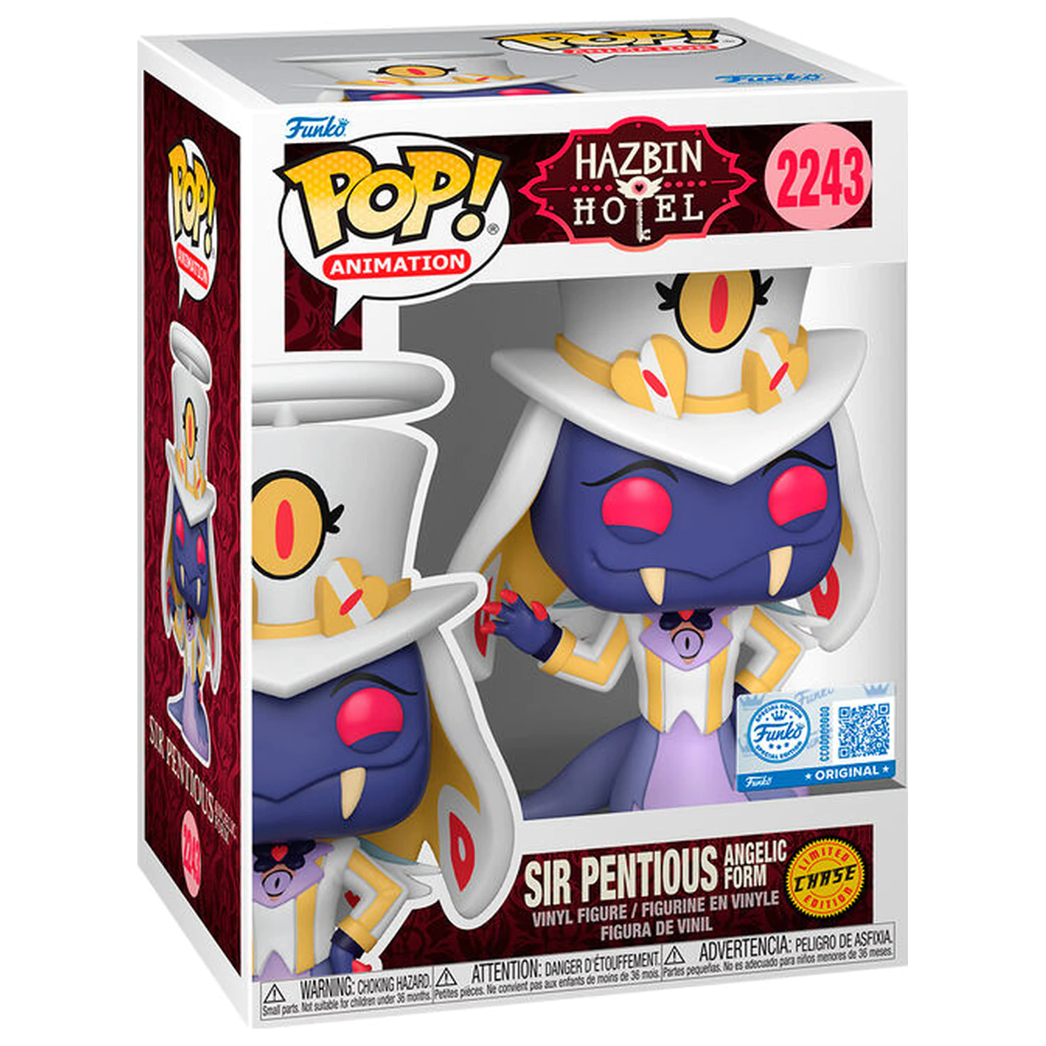 Funko POP figurka Hazbin Hotel Sir Pentious Exkluzivní Chase fotografii produktu