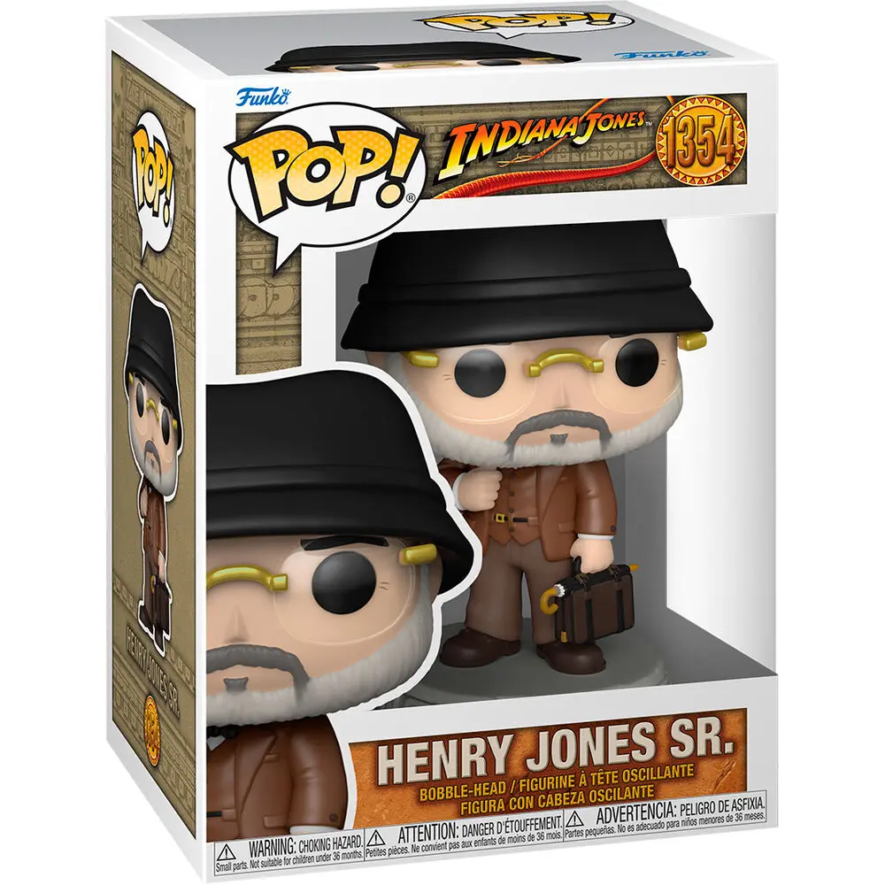 Indiana Jones POP! Movies Vinyl Figure Henry Jones Sr 9 cm vinylová figurka fotografii produktu