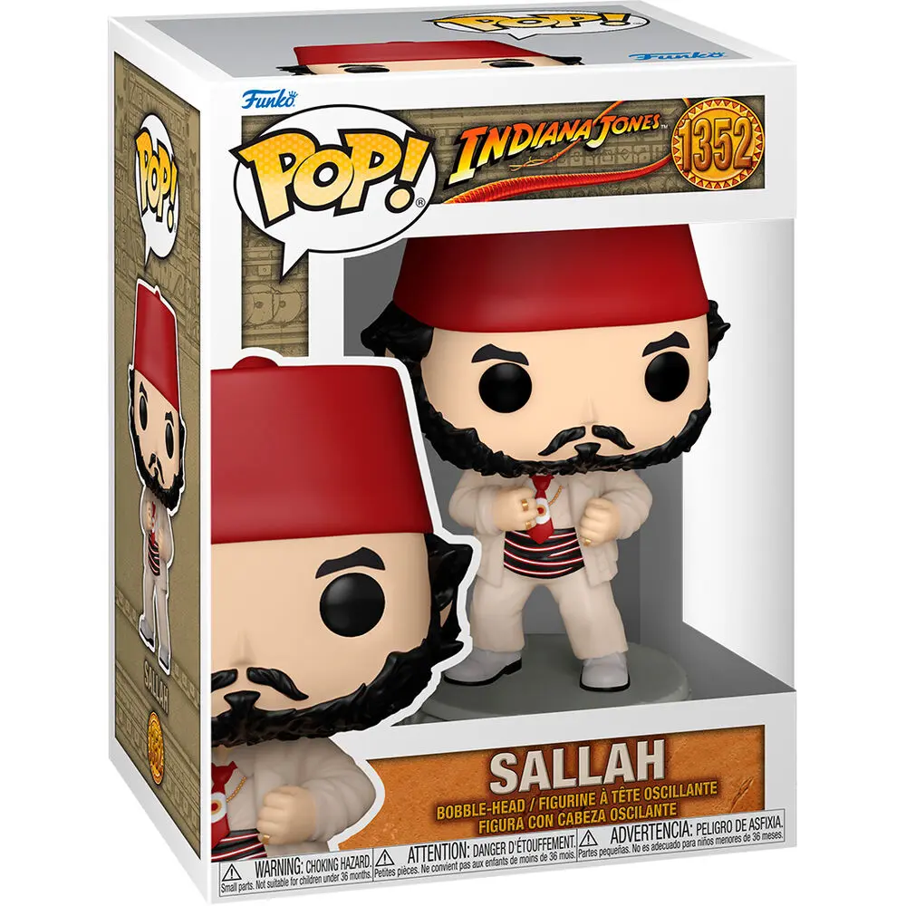 Indiana Jones POP! Movies Vinylová figurka Sallah 9 cm fotografii produktu