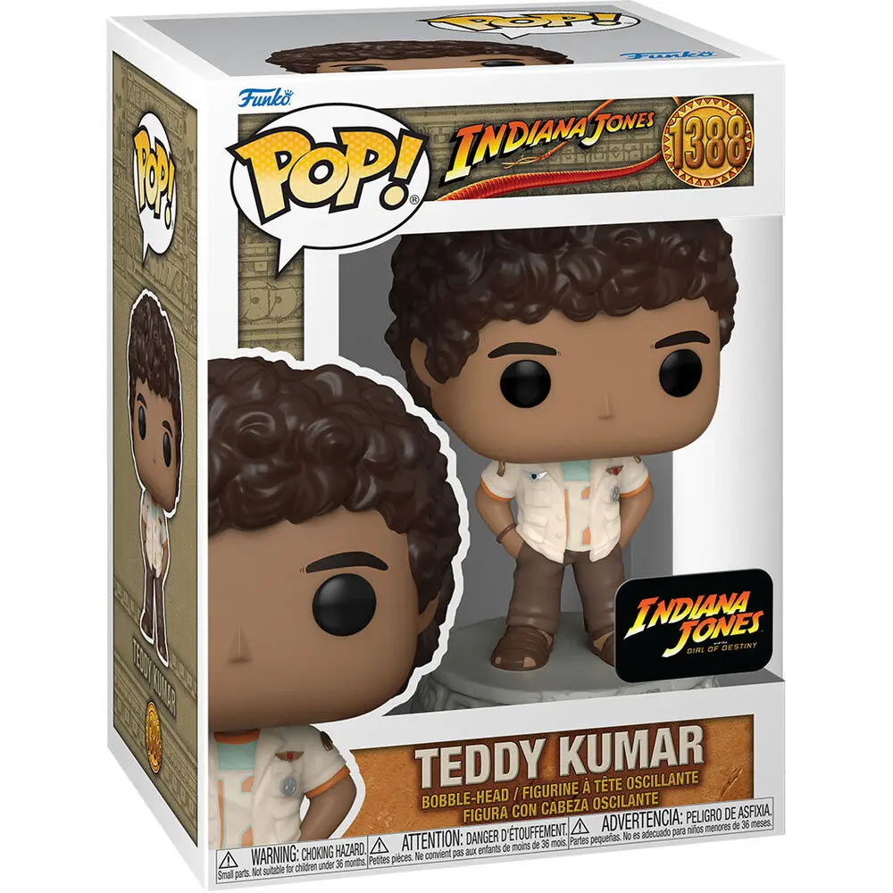 Indiana Jones 5 POP! Movies vinylová figurka Teddy Kumar 9 cm fotografii produktu