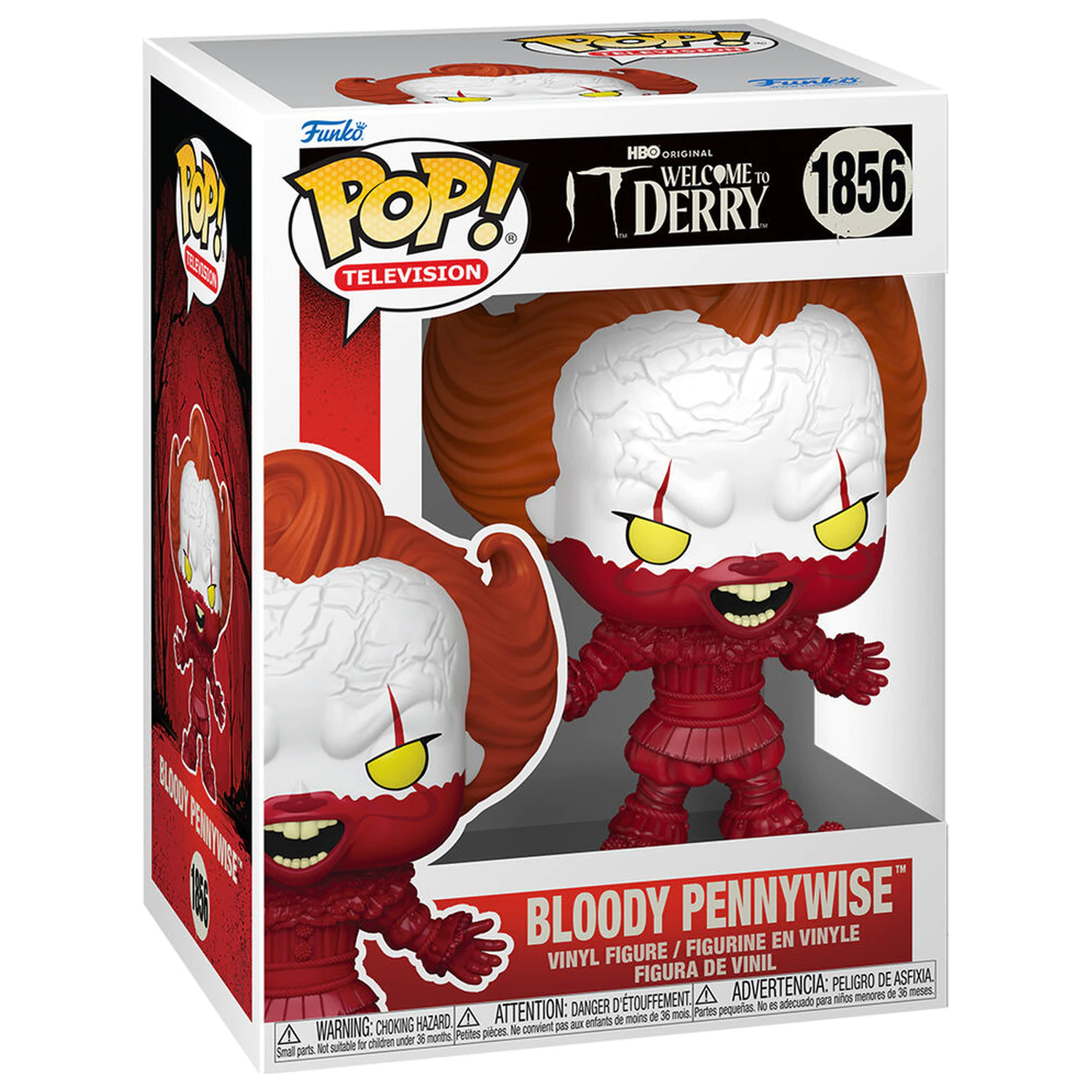 Funko POP figurka IT Welcome To Derry Bloody Pennywise fotografii produktu