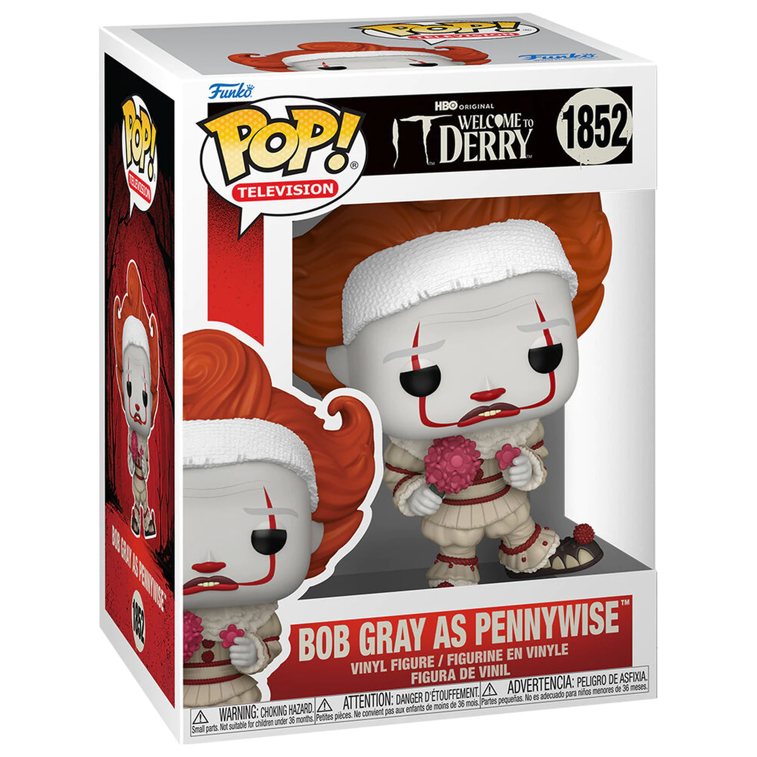 Funko POP figurka IT Welcome To Derry Bob Gray jako Pennywise fotografii produktu