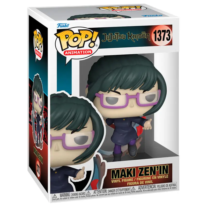 Jujutsu Kaisen POP! Animation vinylová figurka Maki Zenin 9 cm fotografii produktu