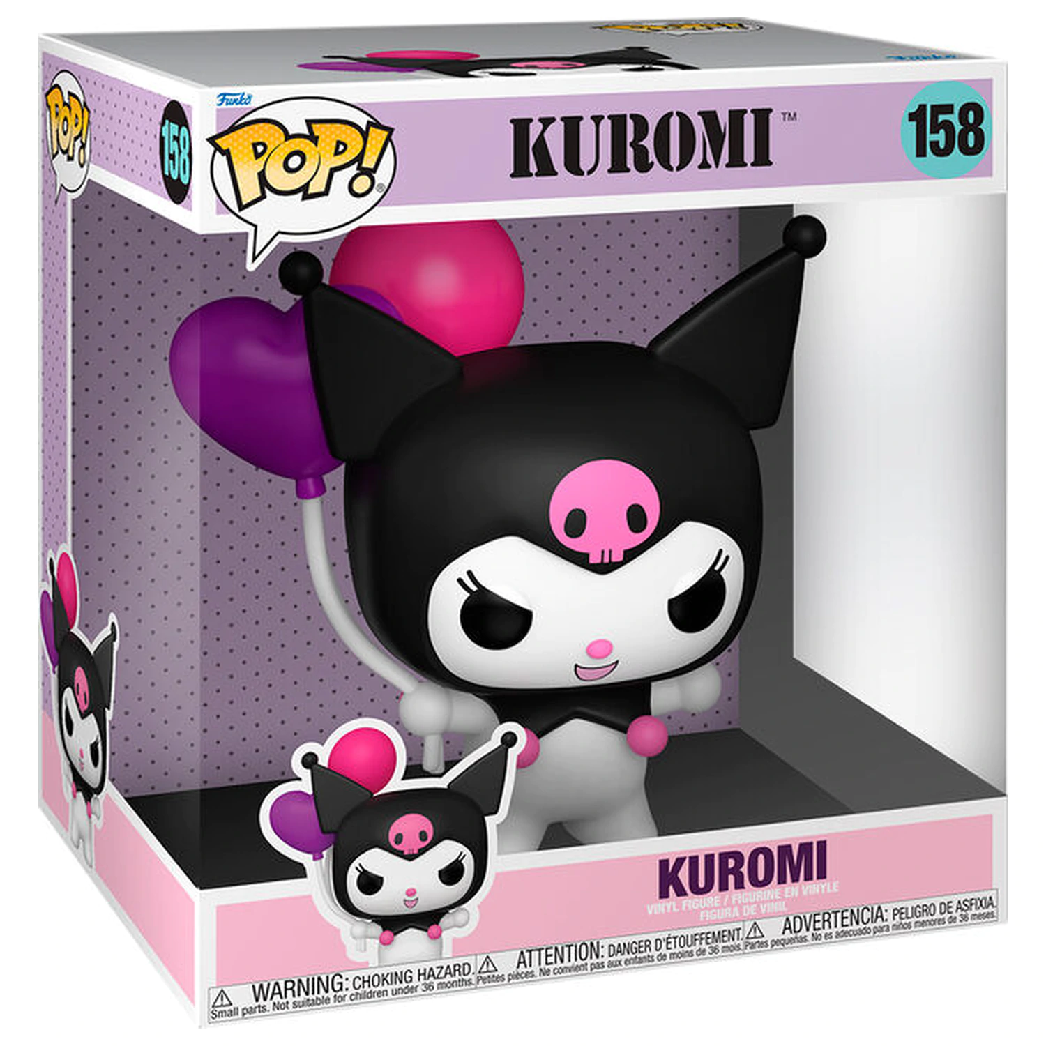 Funko POP figurka Jumbo Kuromi fotografii produktu