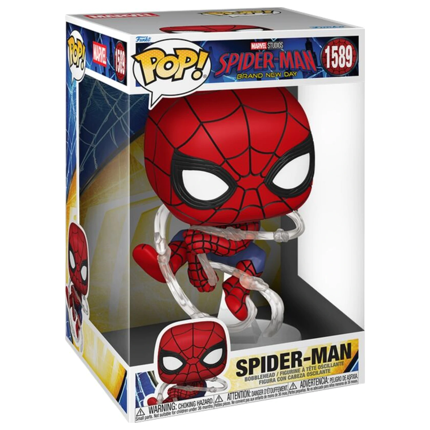 Funko POP figurka Jumbo Marvel Spider-Man Brand New Day Spider-Man fotografii produktu