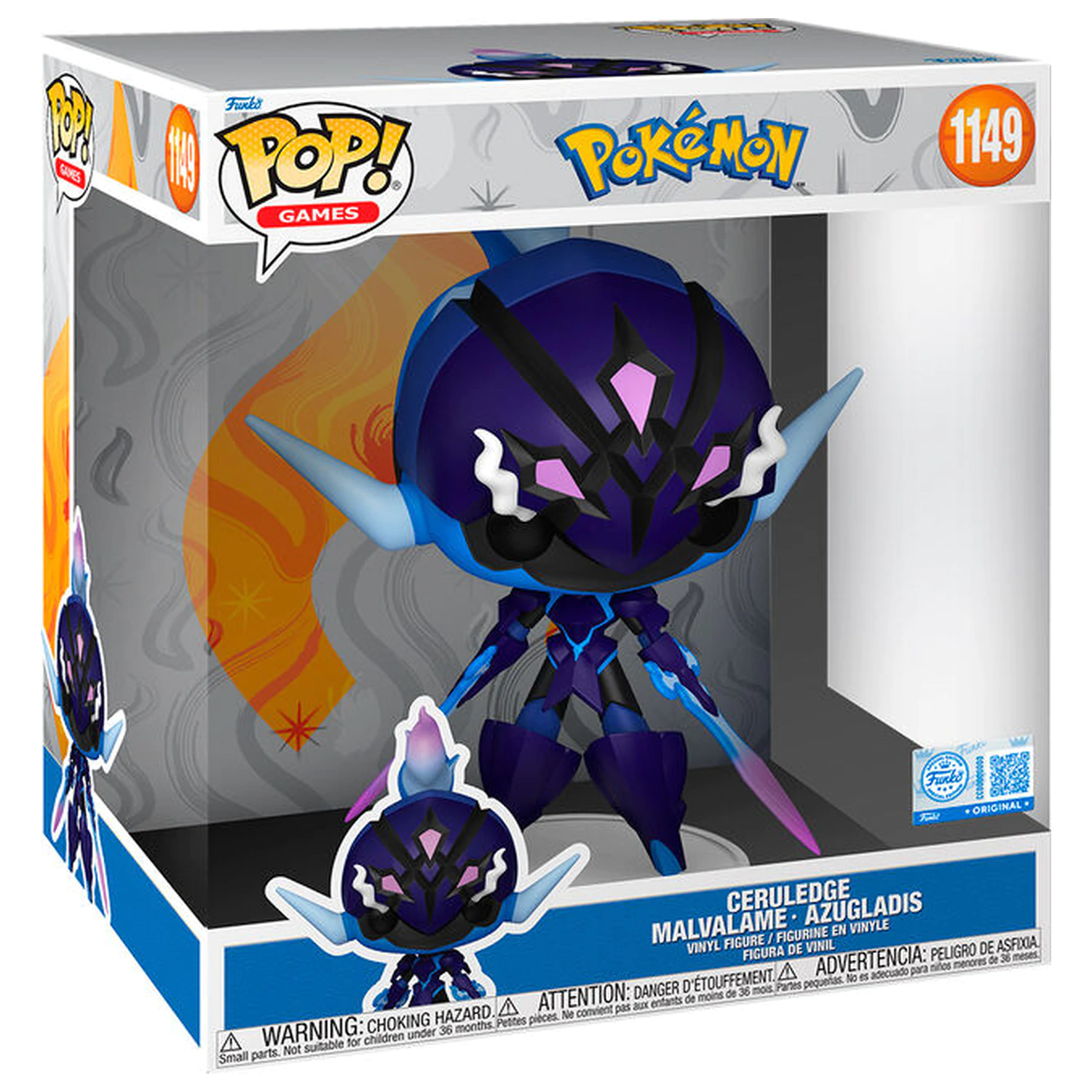 Funko POP figurka Jumbo Pokemon Ceruledge Malvalame Azugladis Exclusive 25cm fotografii produktu