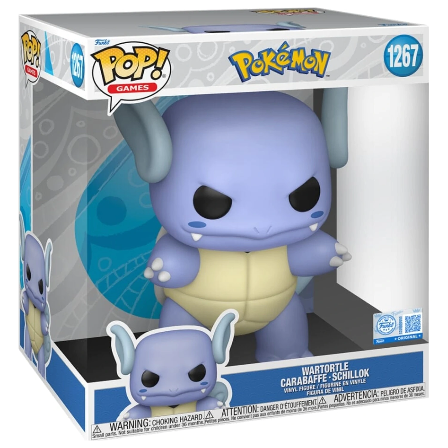 Funko POP figurka Jumbo Pokemon Wartortle fotografii produktu