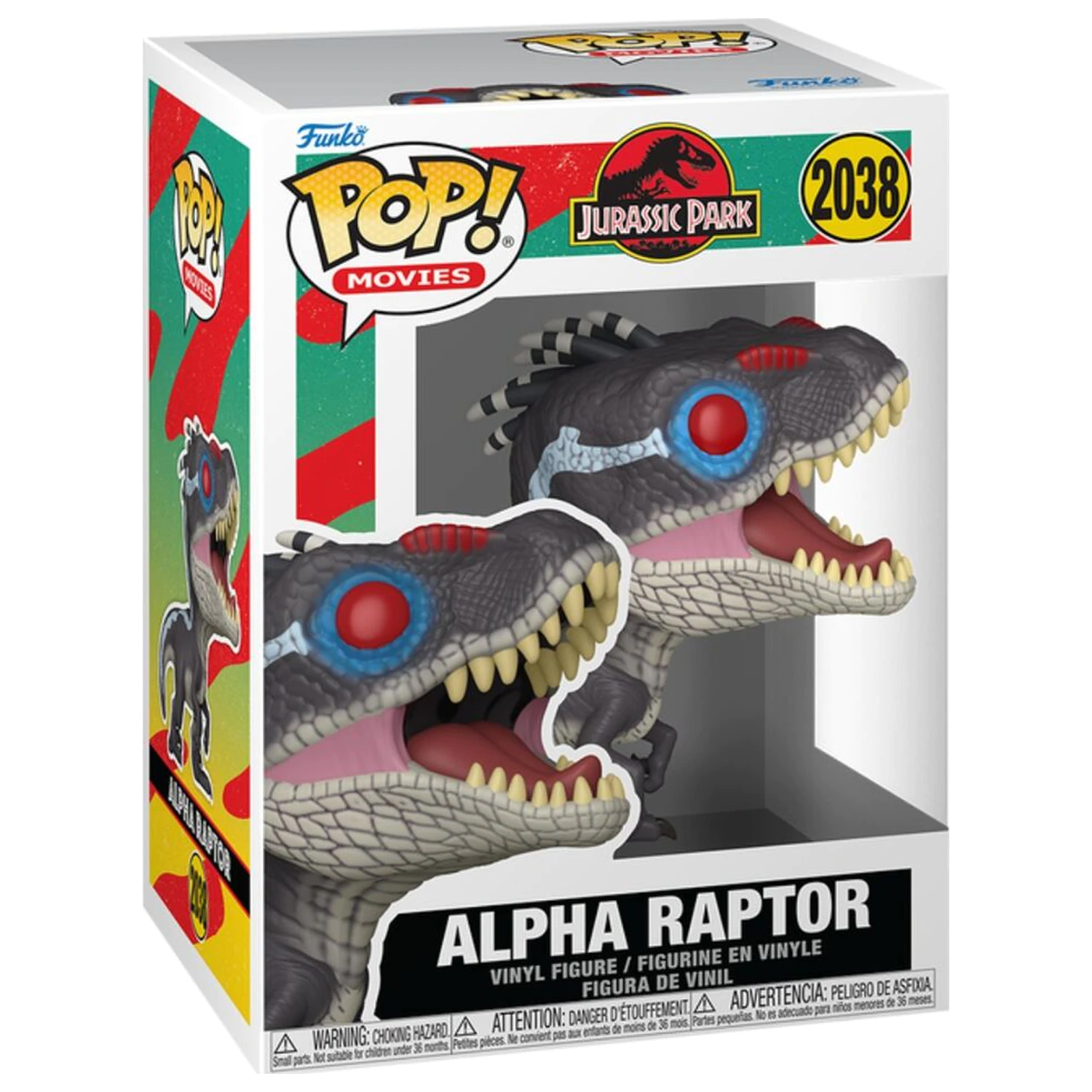 Funko POP figurka Jurassic Park Alpha Raptor fotografii produktu