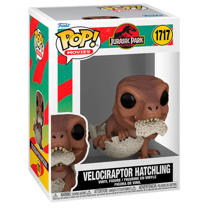 Funko POP figurka Jurassic Park mládě Velociraptora fotografii produktu