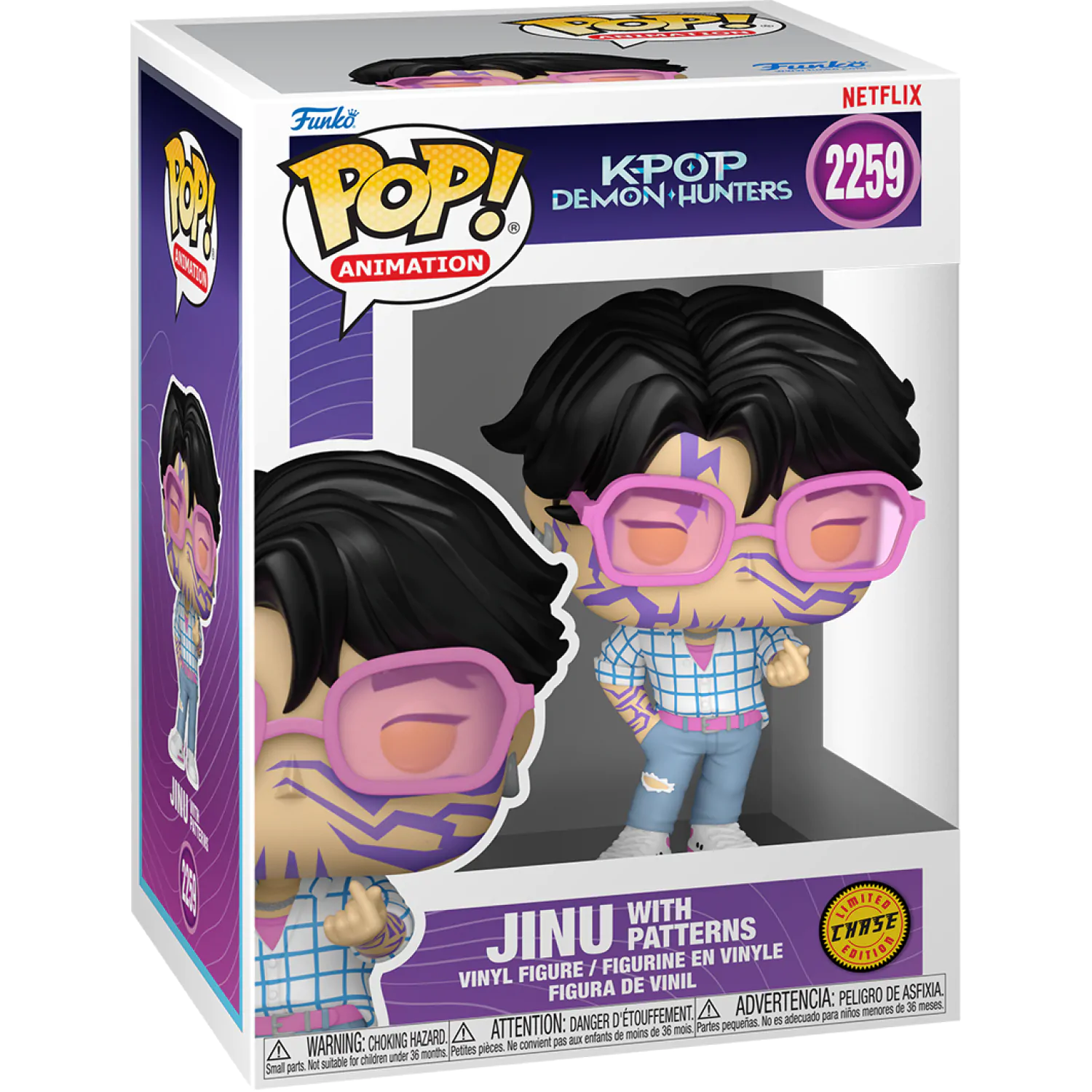 Funko POP figurka Kpop Demon Hunters Jinu Chase fotografii produktu