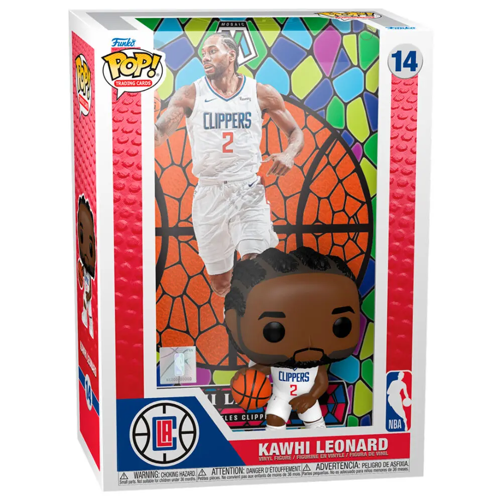 NBA POP! Sběratelské karty vinylová figurka Kawhi L (Mosaic) 9 cm fotografii produktu