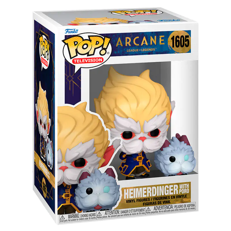 Funko POP figurka League of Legends Arcane Heimerdinger s Poro fotografii produktu