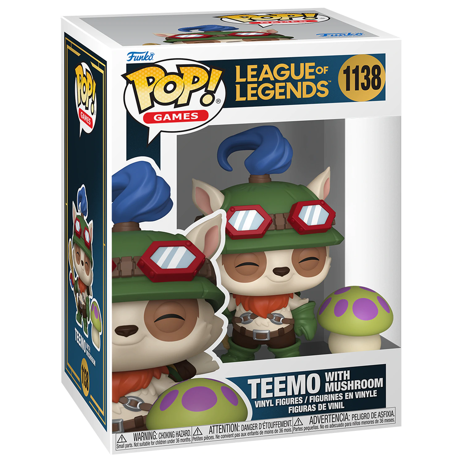Funko POP figurka League of Legends Teemo with Mushroom fotografii produktu