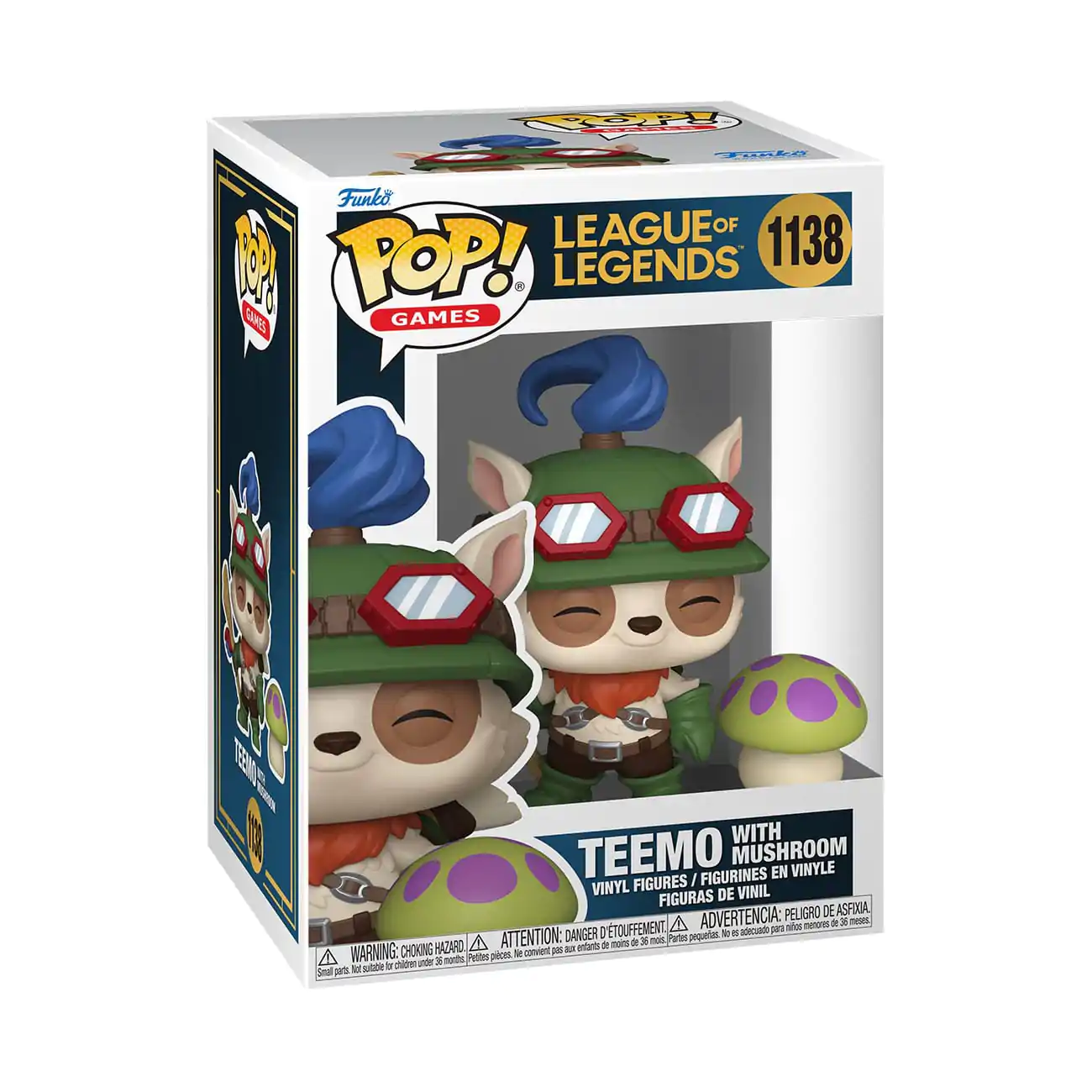 Funko POP figurka League of Legends Teemo with Mushroom fotografii produktu