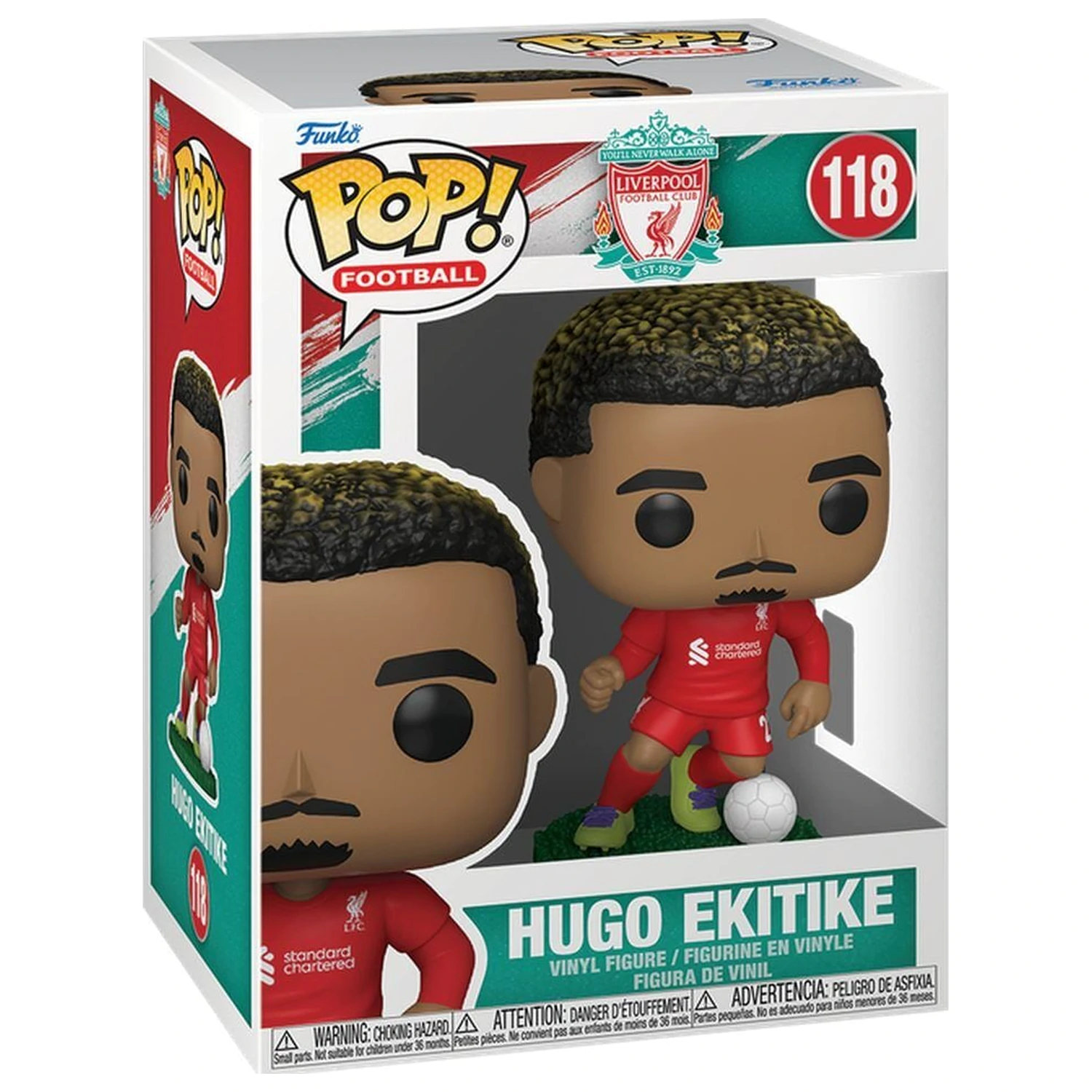 Figurka Funko POP Liverpool Hugo Ekitike fotografii produktu