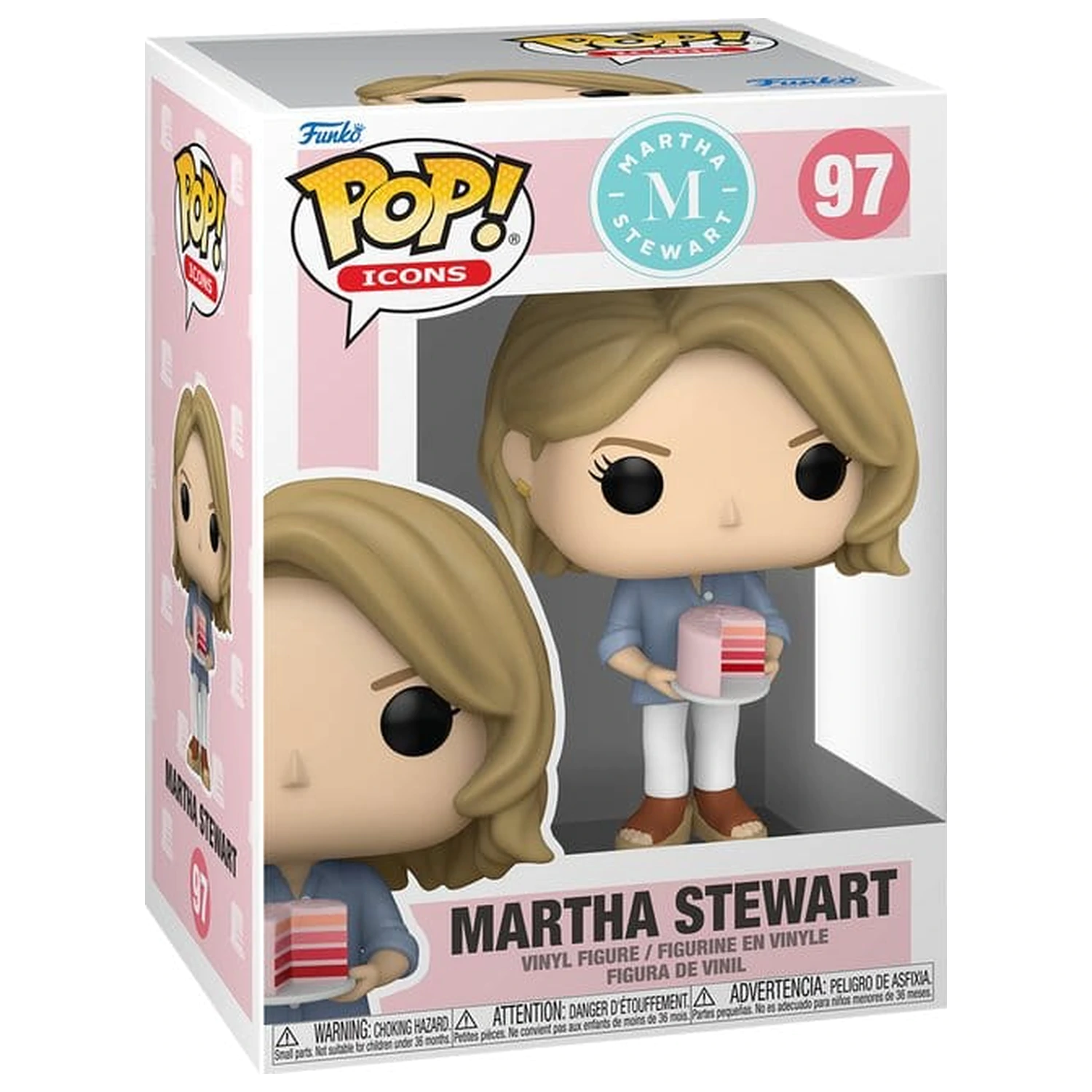 Funko POP! figurka Martha Stewart (s dortem) 9 cm fotografii produktu