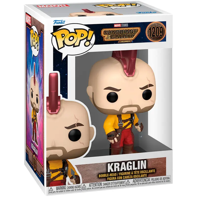 Guardians of the Galaxy Vol. 3 POP! Vinyl Figurka Kraglin 9 cm fotografii produktu