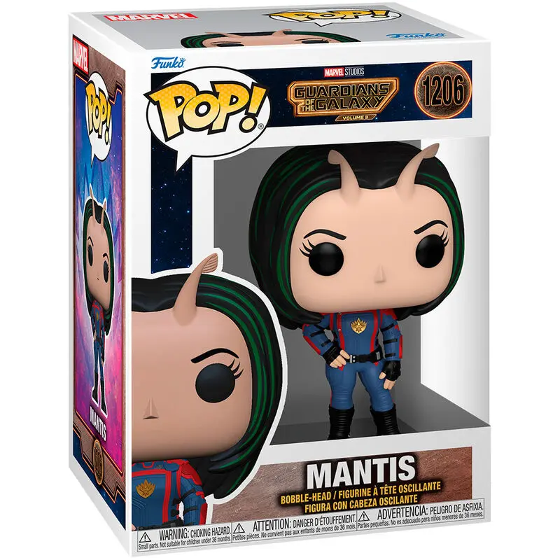 Guardians of the Galaxy Vol. 3 POP! Vinylová figurka Mantis 9 cm fotografii produktu