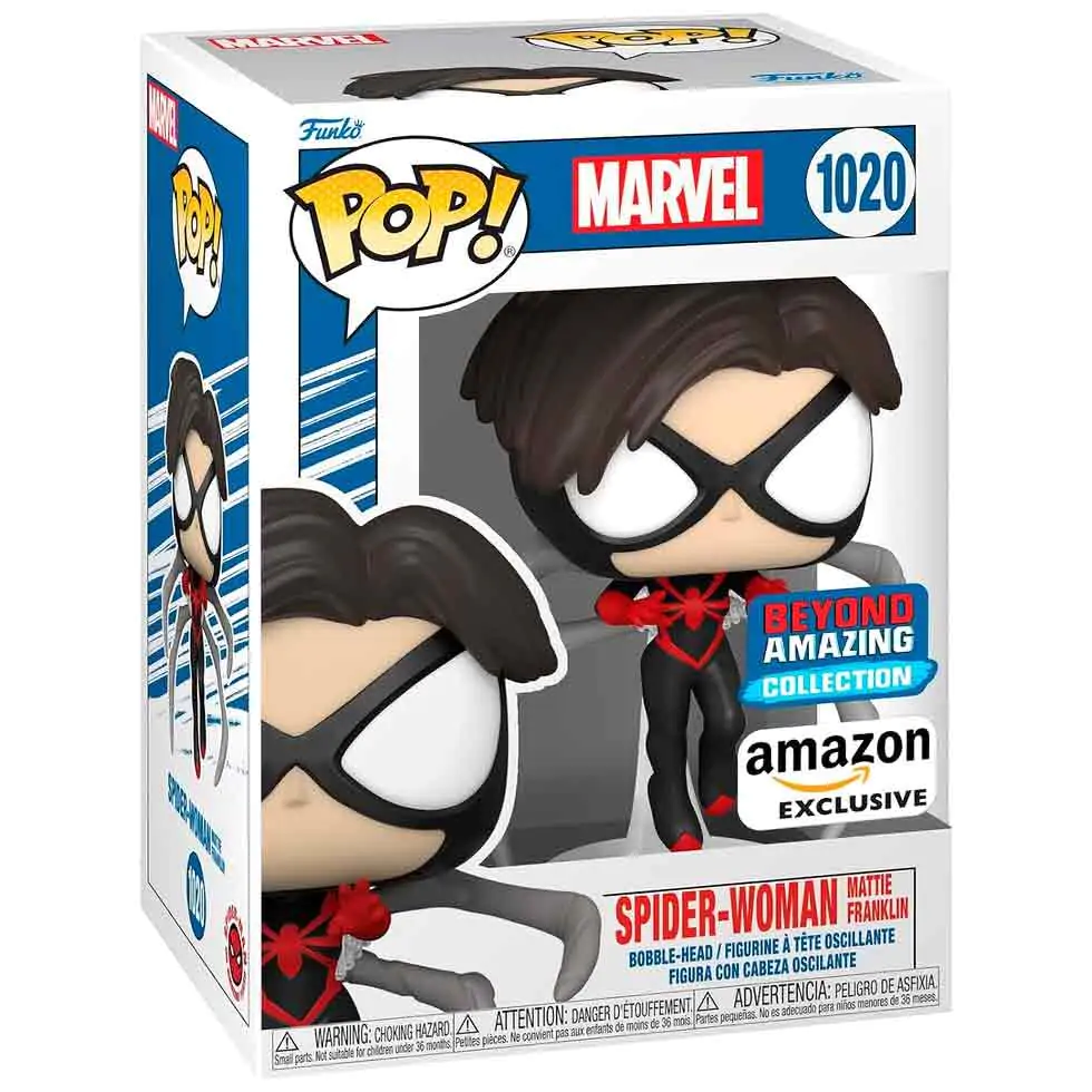 Funko POP figurka Marvel Beyond Amazing Spider-Woman Mattie Franklin Exclusive fotografii produktu