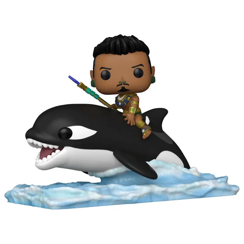 Black Panther: Wakanda Forever POP! Rides Super Deluxe vinylová figurka Namor s Orcou 15 cm fotografii produktu