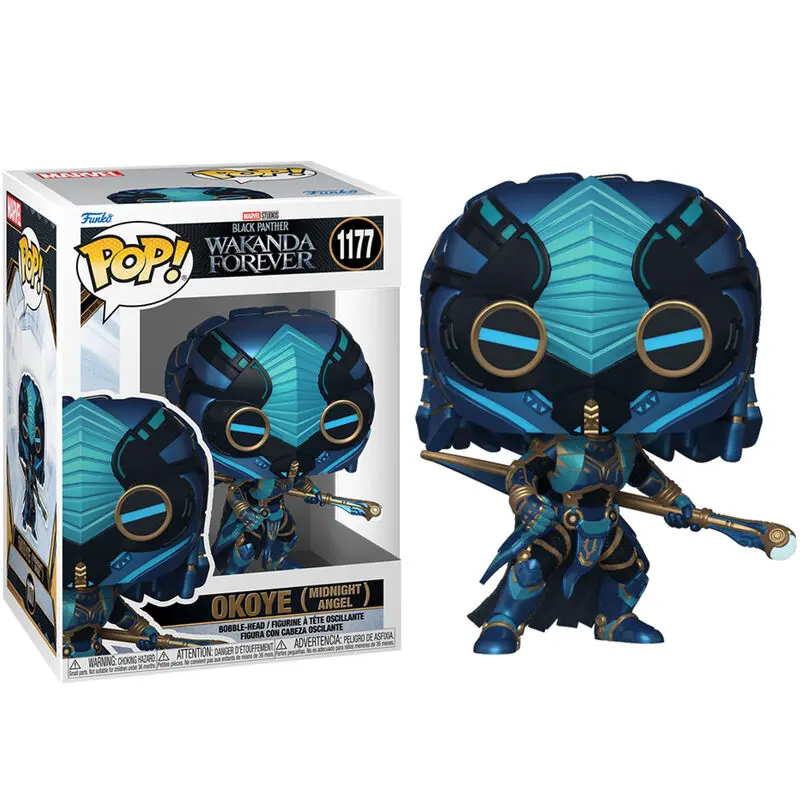 Black Panther: Wakanda Forever POP! Marvel Vinylová figurka Okoye (Midnight Angel) 9 cm fotografii produktu