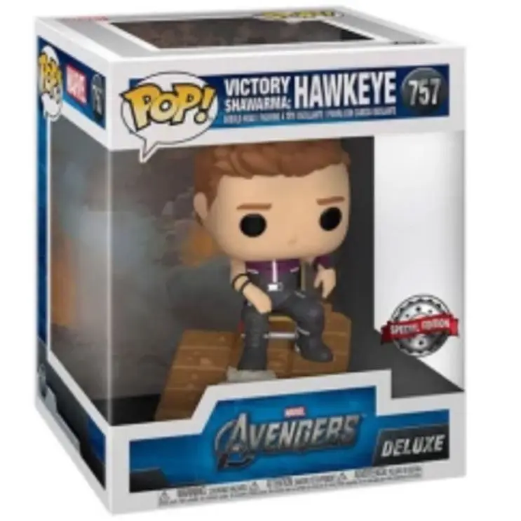 POP figurka Marvel Avengers Hawkeye Victory Shawarma Exclusive fotografii produktu