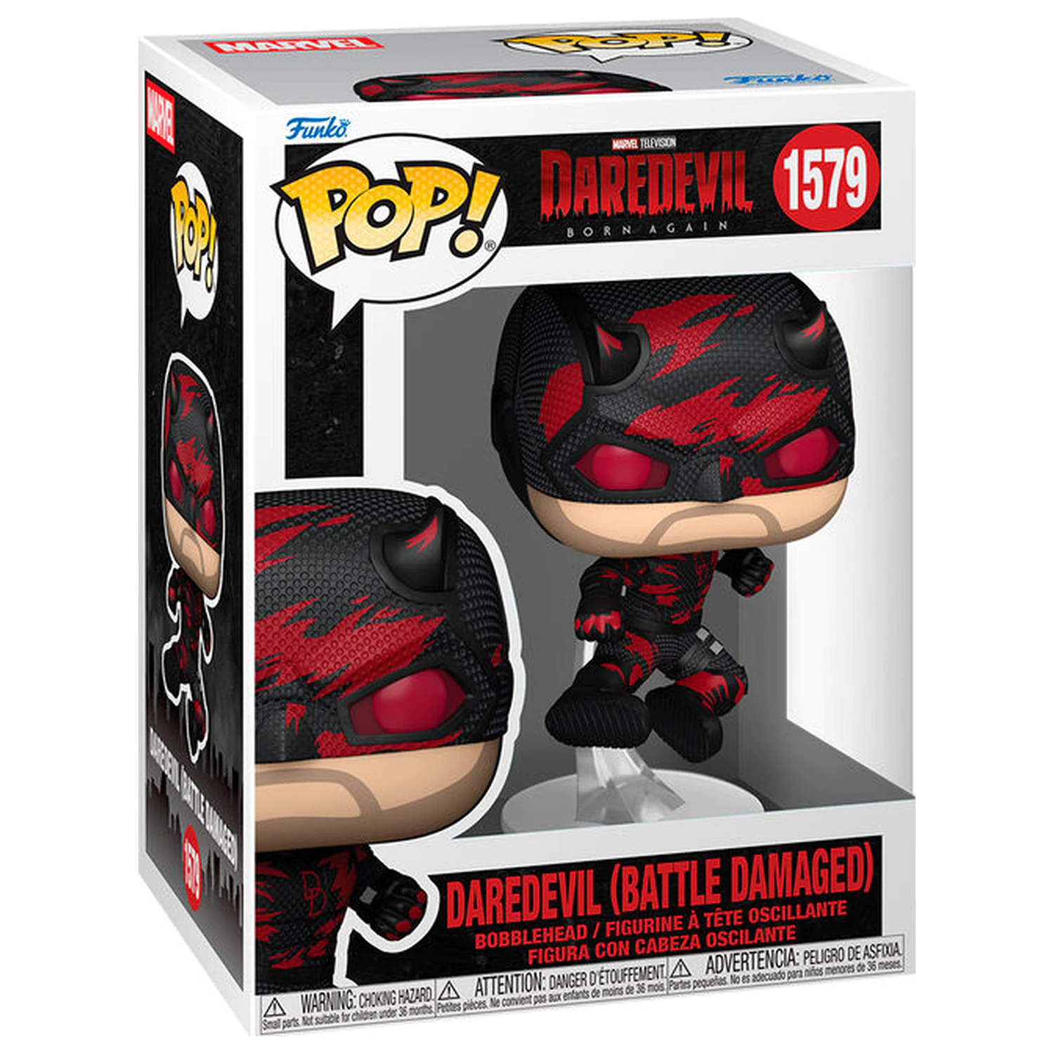 Funko POP figurka Marvel Daredevil Born Again Daredevil Battle Damaged fotografii produktu