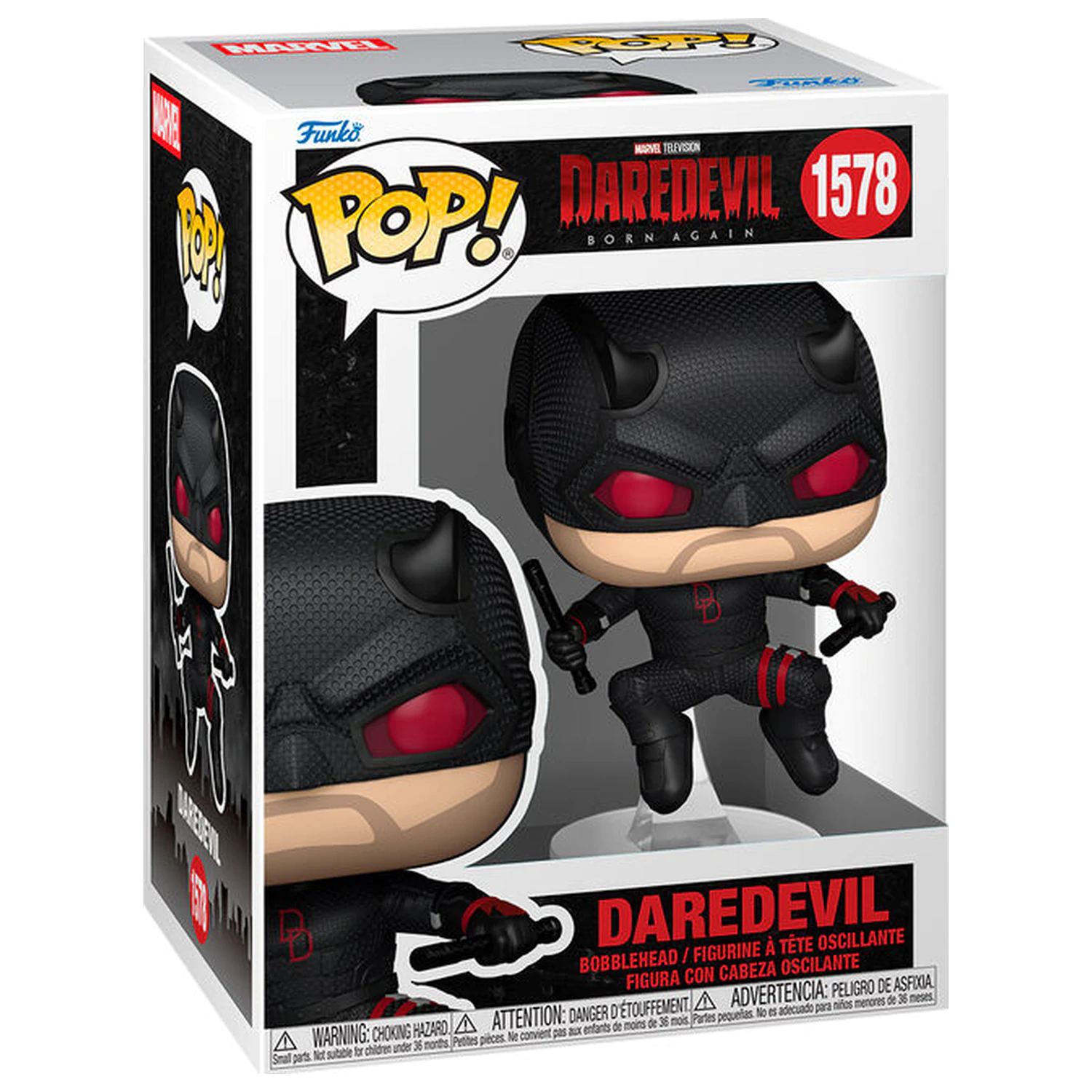 Funko POP figurka Marvel Daredevil Born Again Daredevil Black Suit fotografii produktu