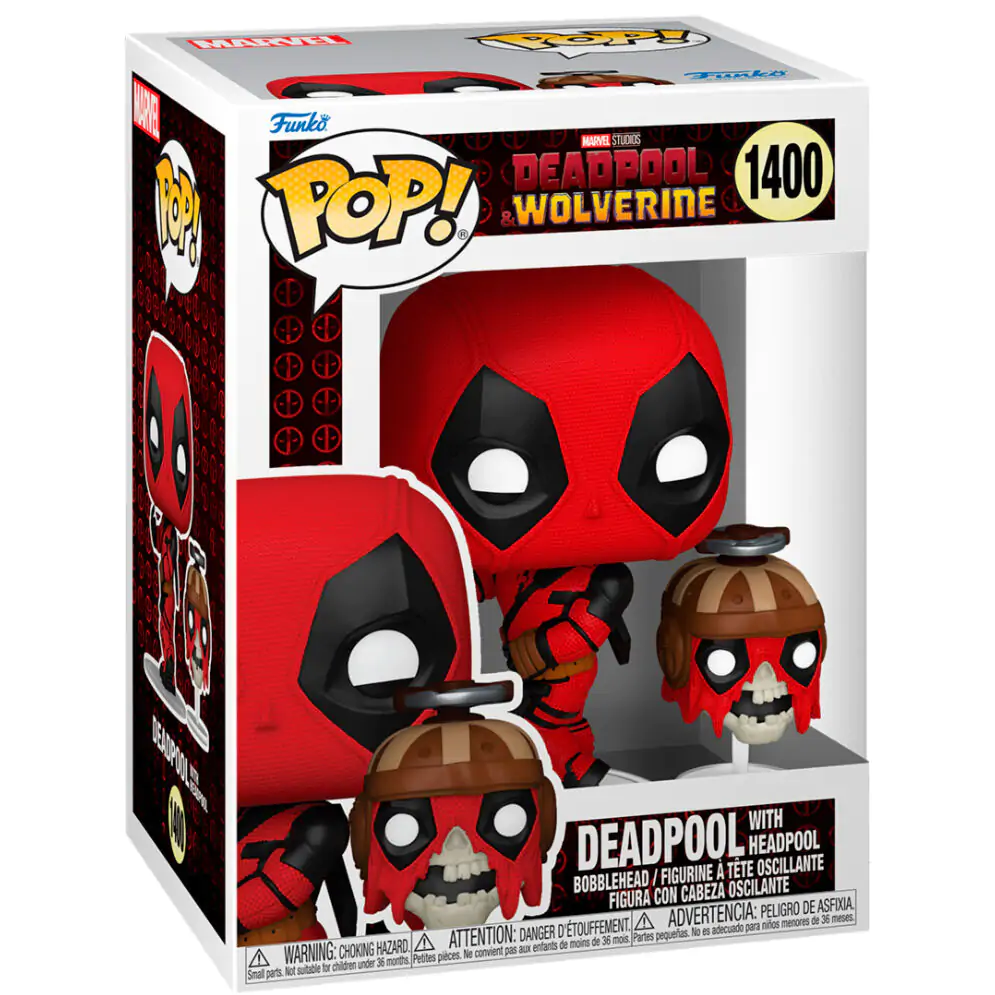 Funko POP figurka Marvel Deadpool & Wolverine Deadpool s Headpool fotografii produktu