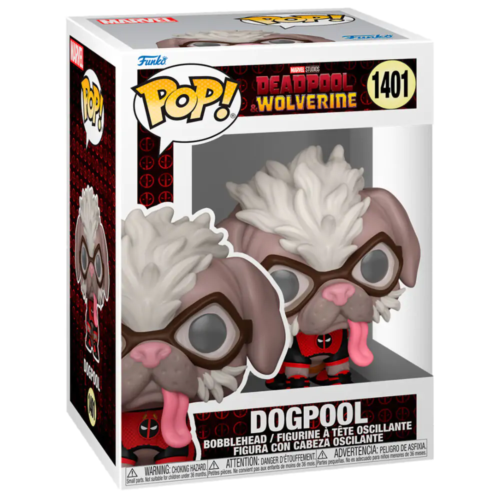 Funko POP figurka Marvel Deadpool & Wolverine Dogpool fotografii produktu