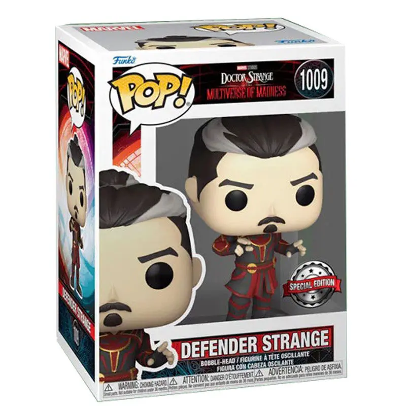 POP figurka Marvel Doctor Strange Defender Strange Exclusive fotografii produktu