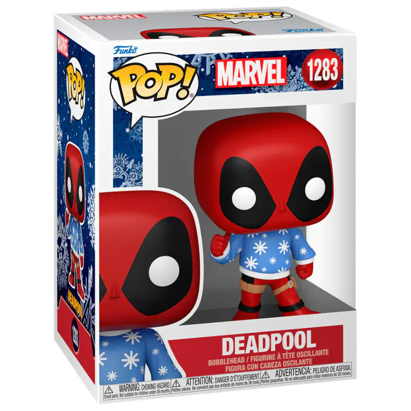 POP figurka Marvel Holiday Deadpool fotografii produktu