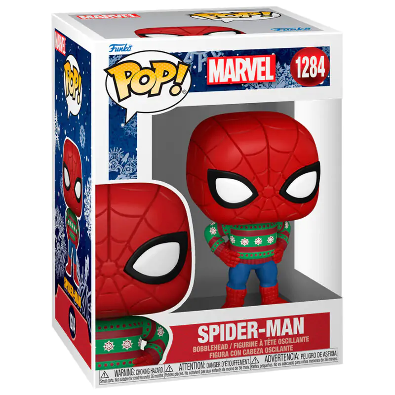 POP figurka Marvel Holiday Spiderman fotografii produktu