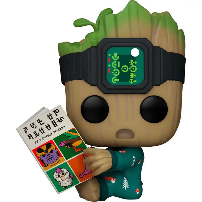 I Am Groot POP! Vinylová figurka Groot PJs s knihou 9 cm fotografii produktu