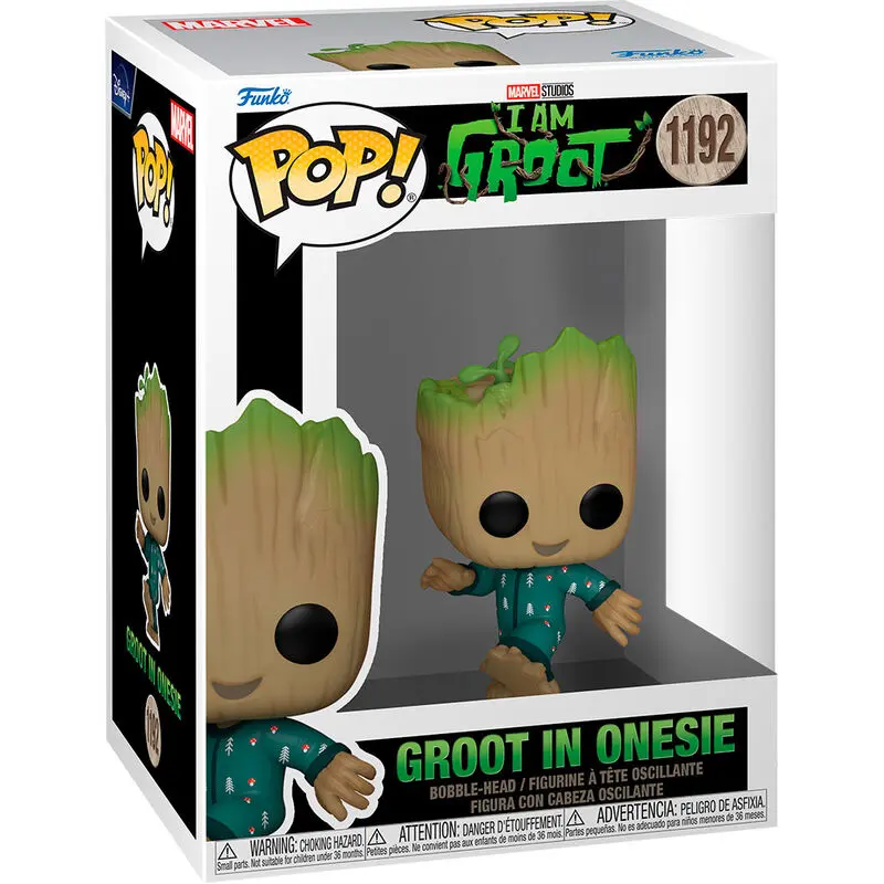 I Am Groot POP! Vinylová figurka Groot PJs (tančící) 9 cm fotografii produktu