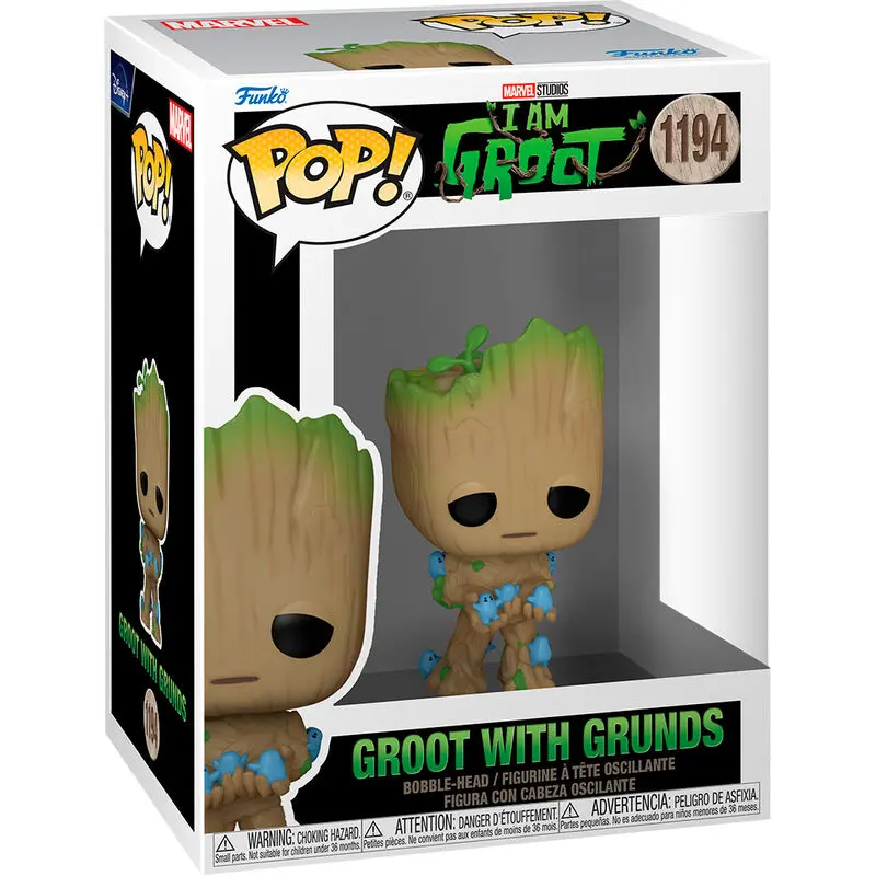 I Am Groot POP! Vinylová figurka Groot s Grunds 9 cm fotografii produktu