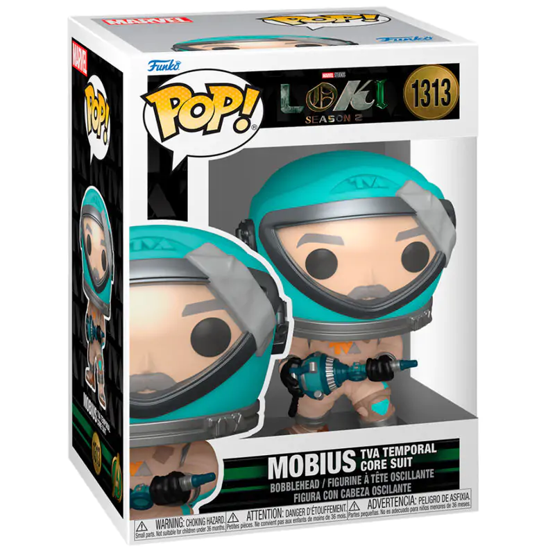 POP figurka Marvel Loki Season 2 Mobius TVA Temporal Core Suit fotografii produktu