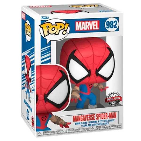 Marvel POP! Vinylová figurka Mangaverse Spider-Man 9 cm fotografii produktu